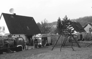 Einen großen Schrecken löste bei der Grissenbacher Familie Schramen der Dachstuhlbrand am 25.11.1997 aus. Das beherzte und schnelle Eingreifen der Löschzüge Grissenbach und Deuz konnte Schlimmeres verhindern. 